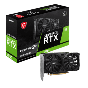 MSI GeForce RTX™ 3050 VENTUS 2X E 6G