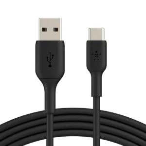 Belkin BoostCharge USB-C to USB-A Cable (1m / 6.6ft, Black)