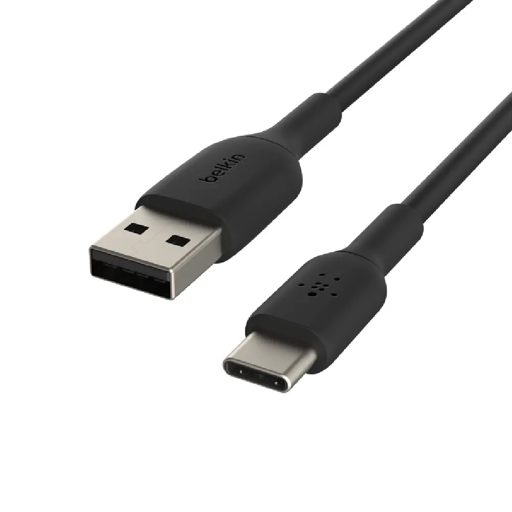Belkin BoostCharge USB-C to USB-A Cable (1m / 6.6ft, Black) - Image 4