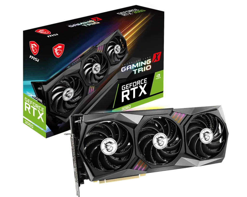 MSI GeForce RTX™ 3060 GAMING X TRIO 12G