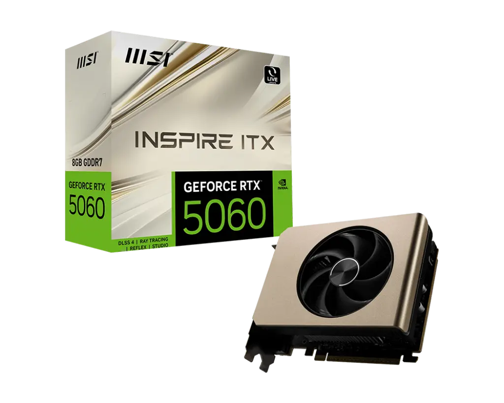 MSI GeForce RTX™ 5060 8G INSPIRE ITX