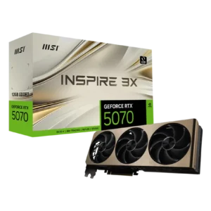 MSI GeForce RTX™ 5070 12G INSPIRE 3X