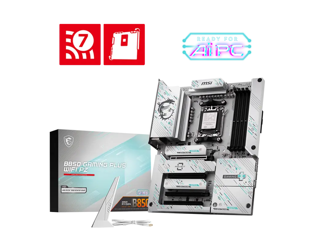 MSI B850 GAMING PLUS WIFI PZ