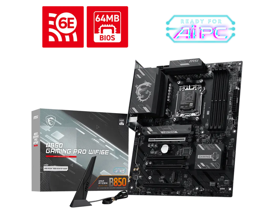 MSI MPG B850 GAMING PRO WIFI6E